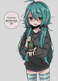 Monster energy Miku