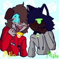 Neko and puppy bfs