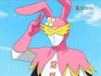 Bunny eared mask