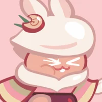 Moon rabbit cookie