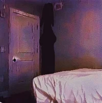 Woman in the corner