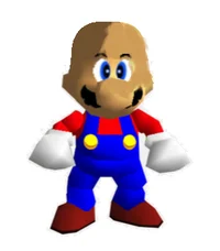 SM64 Bald Mario