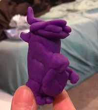 purple dough clamble