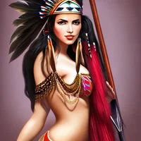 Sexy native American