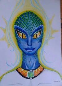 Nice reptilian girl 