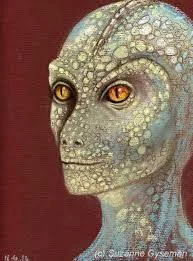 Very nice alien girl