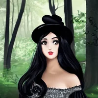 Sadgirl in the fores