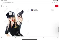 Sexy fbi officergirl