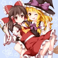 Marisa and Reimu