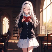 Kuudere Librarian