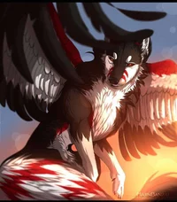 Winged Wolf