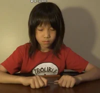 Kid who bended spoon