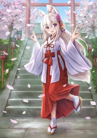 Rika shrine maiden