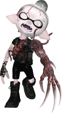Zombie inkling boy