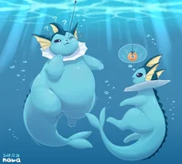 vaporeon gordita