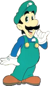 SMB super show luigi