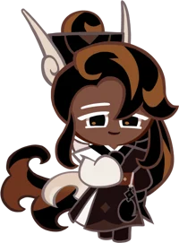 caramel arrow cookie