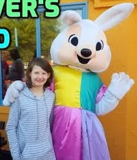 Easter Bunny Mascot