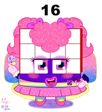 Pastel-Queen Sixteen