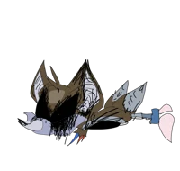 creepy ah metal tail