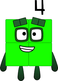 numberblock four
