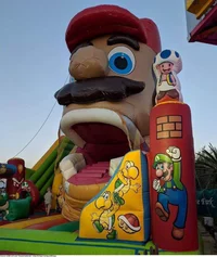 Mario bounce house