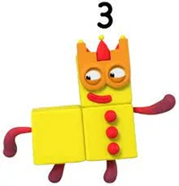 Numberblock three