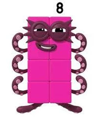 numberblock eight