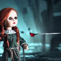 Creepy doll