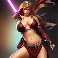 Sexy Jedi girl