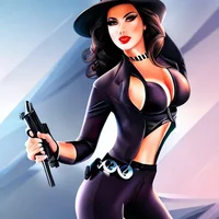 Sexy police woman 