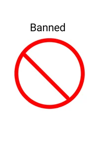 sorry banned