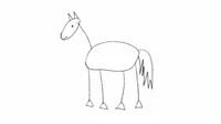 Horse Drawing
