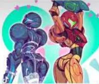 Samus and Dark Samus