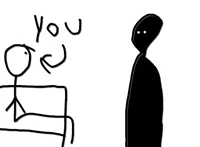 man in the cornerbad