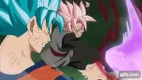 Goku black and Goku