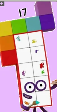 17 Numberblocks