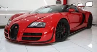 Red Bugatti Veyron