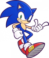 Sonic from Puyo Puyo
