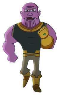 a beatboxing thanos