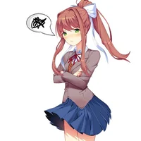 Monika but Tsundere