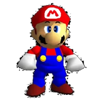 SM64 Bored Mario