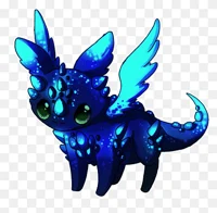 Baby crystal dragon 