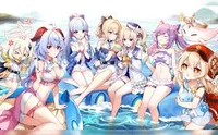 Genshin Girls Harem