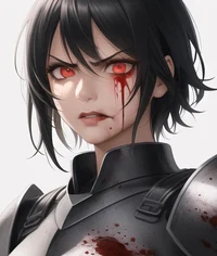 Broken knife Shy