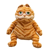 Fat orange cat plush