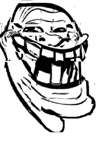 warped trollface