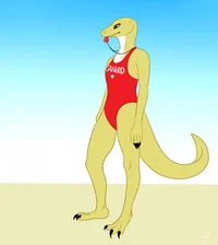 Leah the lifeguard