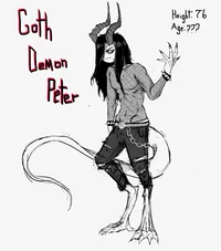 Demon goth Peter