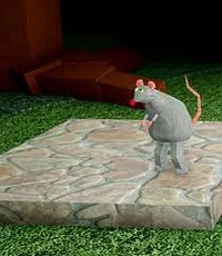 mouse in baked beans